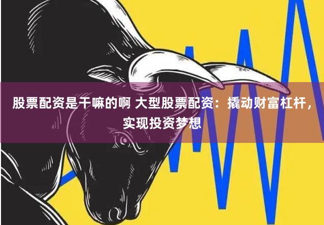 股票配资是干嘛的啊 大型股票配资：撬动财富杠杆，实现投资梦想